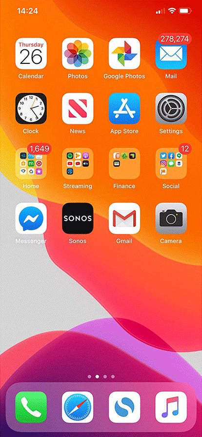 iphone screen